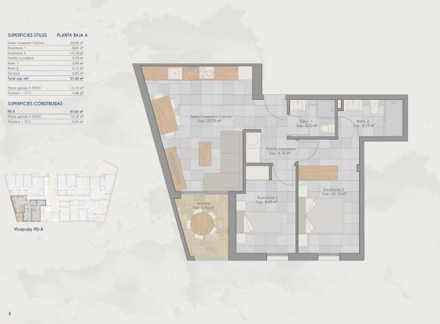 Nieuwbouw Woningen - Appartement - San Pedro del Pinatar - Lo pagan