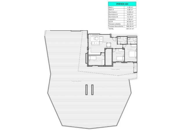 Nieuwbouw Woningen - Appartement - San Miguel de Salinas