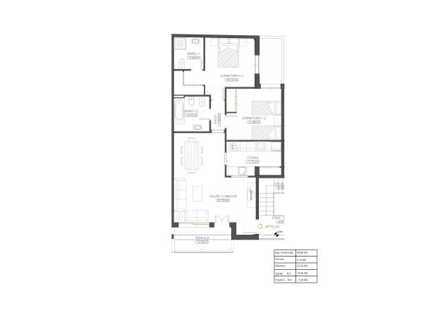 Nieuwbouw Woningen - Appartement - Cuevas Del Almanzora - Herrerias