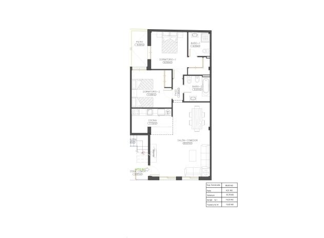 Nieuwbouw Woningen - Appartement - Cuevas Del Almanzora - Herrerias