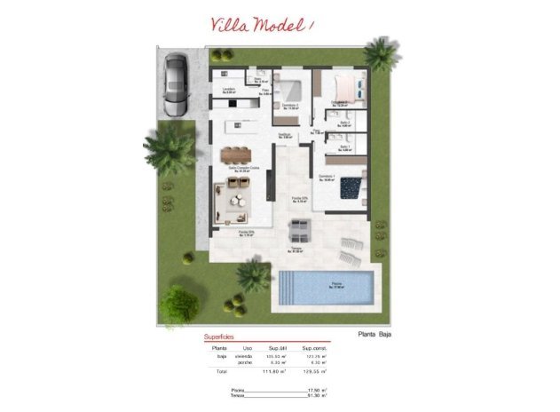 Obra nueva - Villa - Banos y Mendigo - Altaona Golf