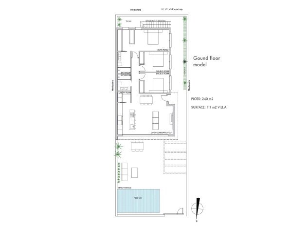 Obra nueva - Villa - Los Alcazares - Serena Golf
