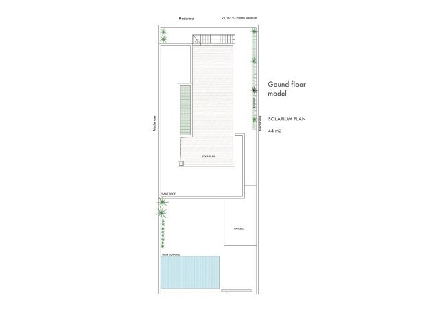 Obra nueva - Villa - Los Alcazares - Serena Golf