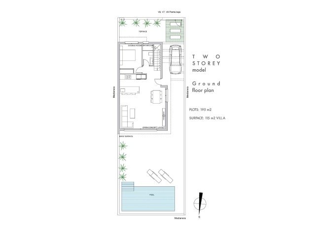 Obra nueva - Villa - Los Alcazares - Serena Golf