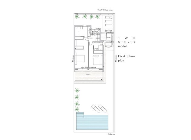 Obra nueva - Villa - Los Alcazares - Serena Golf
