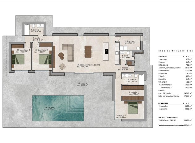 Neue Gebäude - Villa - Pinoso - Lel