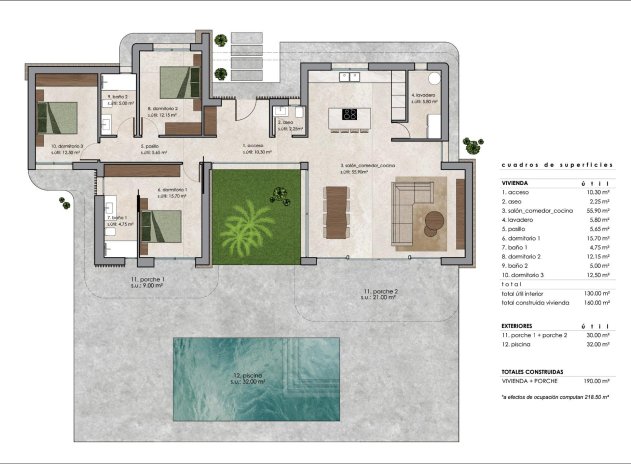 Neue Gebäude - Villa - Pinoso - Lel