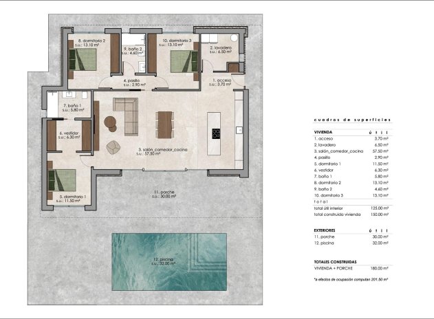 Neue Gebäude - Villa - Pinoso - Lel