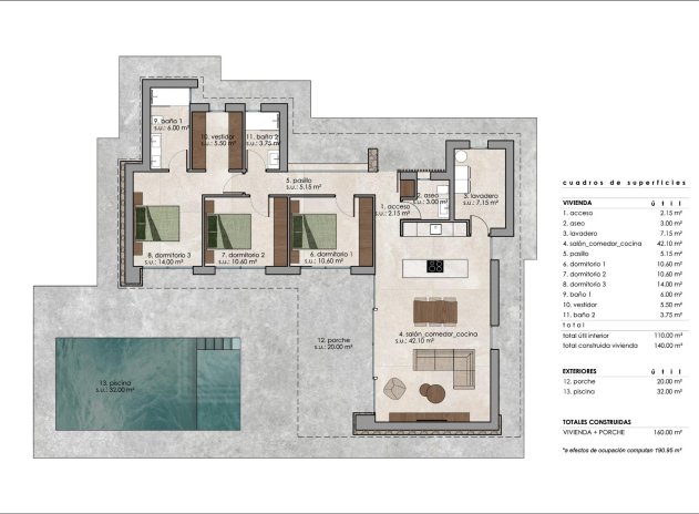 Neue Gebäude - Villa - Pinoso - Lel