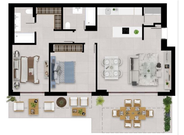 Nieuwbouw Woningen - Appartement - Istán - Urbaniz. Cerros del Lago