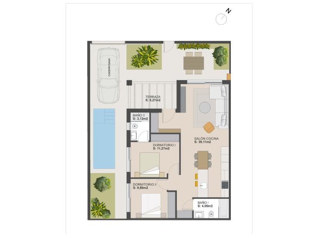 Nieuwbouw Woningen - Rijwoning - Torre Pacheco - El Alba