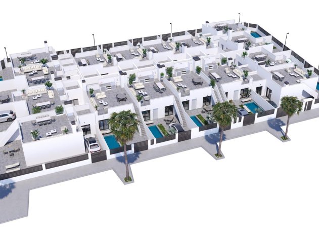 Nouvelle construction - Maison mitoyenne - Torre Pacheco - El Alba