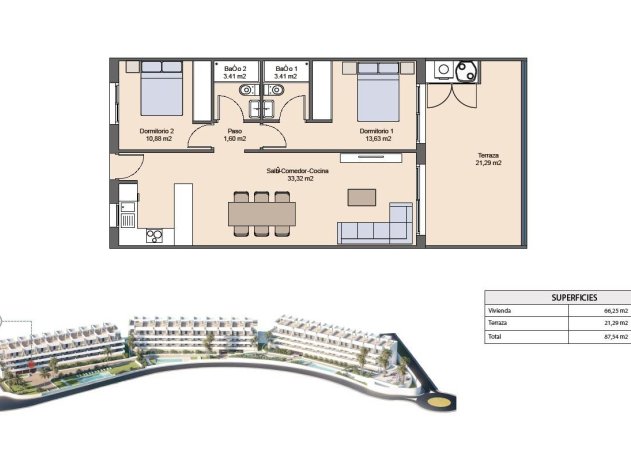 Nieuwbouw Woningen - Appartement - Finestrat - Balcón De Finestrat