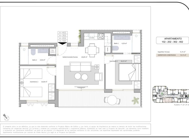 Obra nueva - Apartamento / Piso - San Pedro del Pinatar - Lo Pagan