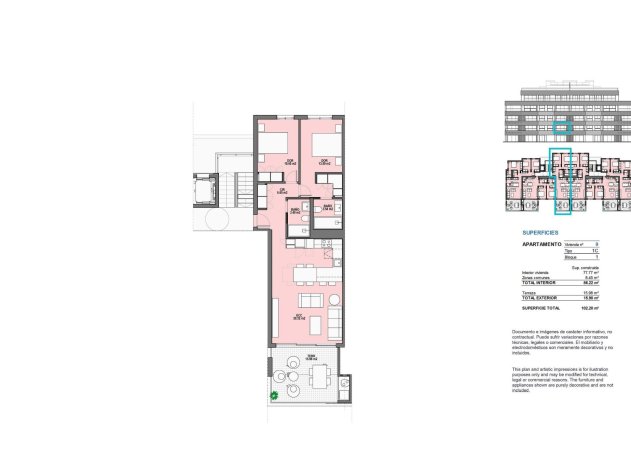 Nieuwbouw Woningen - Appartement - Torre Pacheco - Santa Rosalia Lake And Life Resort