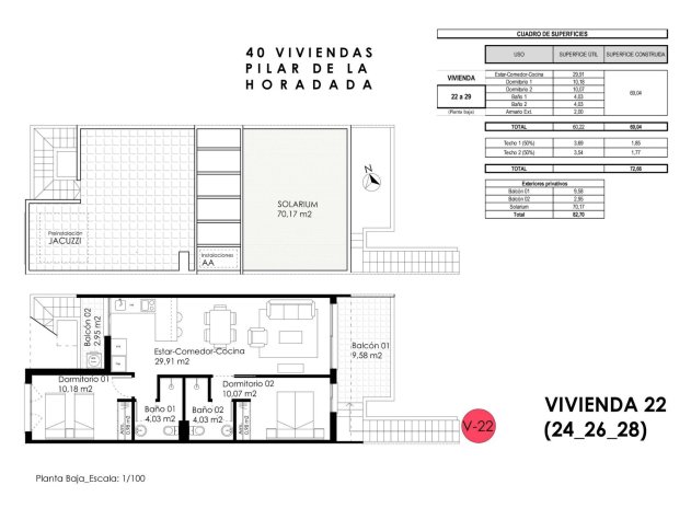 Nieuwbouw Woningen - Appartement - Pilar de la Horadada