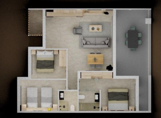 New Build - Apartment / Flat * - Pilar de la Horadada * - Playa de las Higuericas *