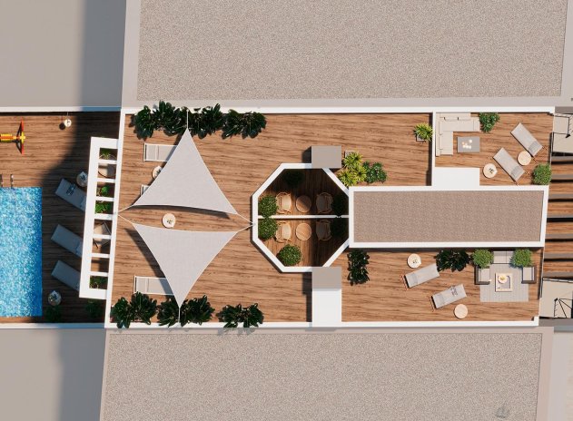 Obra nueva - Apartamento / Piso - Torrevieja - Playa del Cura