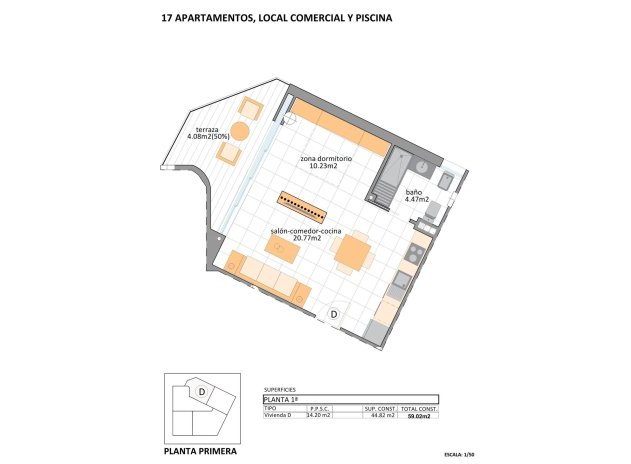 New Build - Apartment / Flat * - San Pedro del Pinatar * - Lo Pagan *
