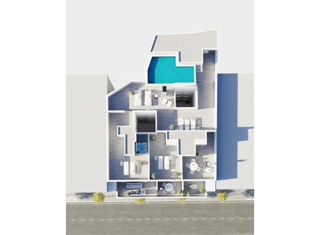 Neue Gebäude - Wohnung - Torrevieja
