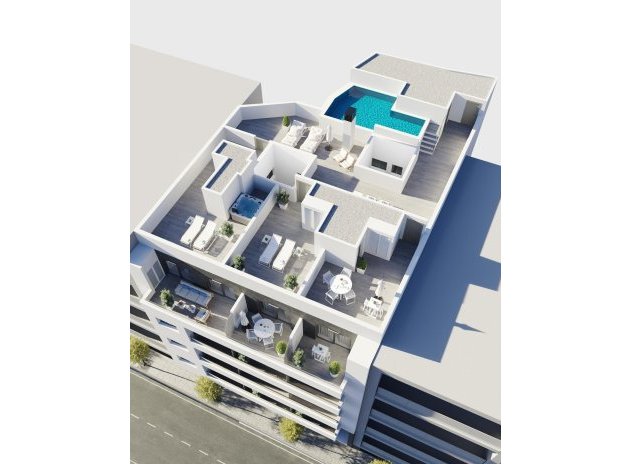 Obra nueva - Apartamento / Piso - Torrevieja