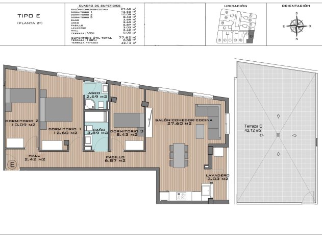 Nieuwbouw Woningen - Penthouse - Algorfa - Pueblo
