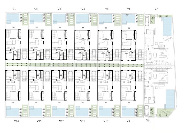 Nieuwbouw Woningen - Villa - San Javier - Parque de los leones