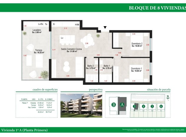 Nieuwbouw Woningen - Appartement - Alhama De Murcia - Condado De Alhama