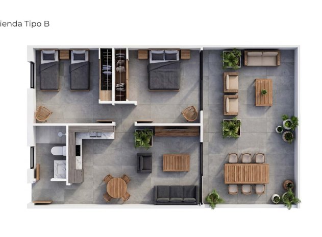 Nouvelle construction - Appartement - Vera - Vera Playa