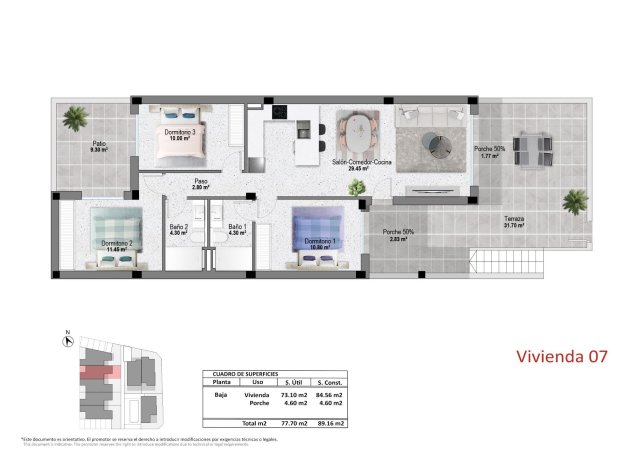 Nieuwbouw Woningen - Appartement - Pilar de la Horadada