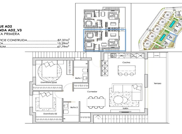 Nieuwbouw Woningen - Appartement - Torre Pacheco - Santa Rosalia Lake And Life Resort