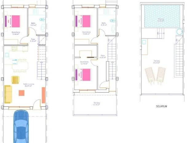 Nieuwbouw Woningen - Rijwoning - San Pedro del Pinatar - San Pedro De Pinatar