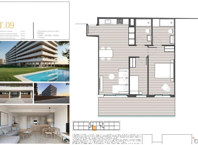 Nouvelle construction - Appartement - Moncofa - Playa de Moncofa