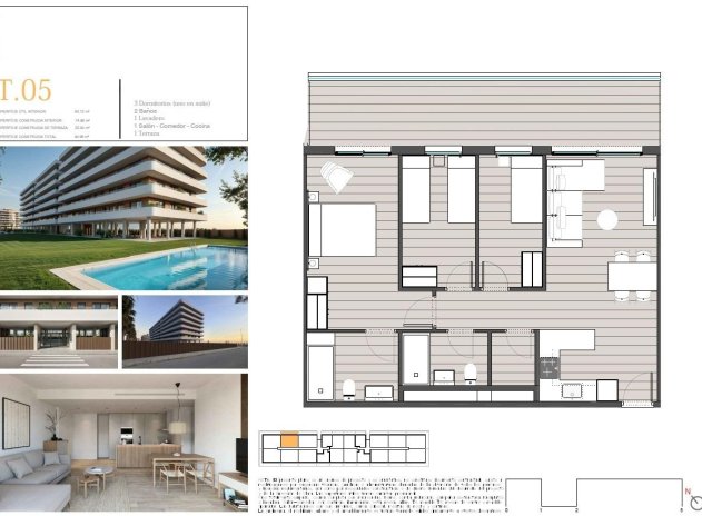 Nouvelle construction - Appartement - Moncofa - Playa de Moncofa