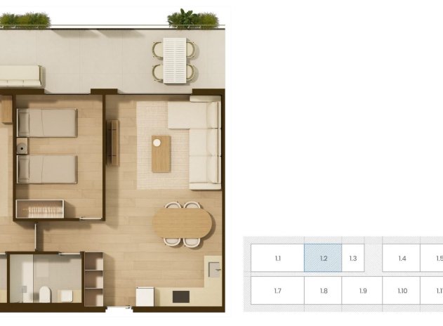 Nouvelle construction - Appartement - Moncofa - Playa de Moncofa