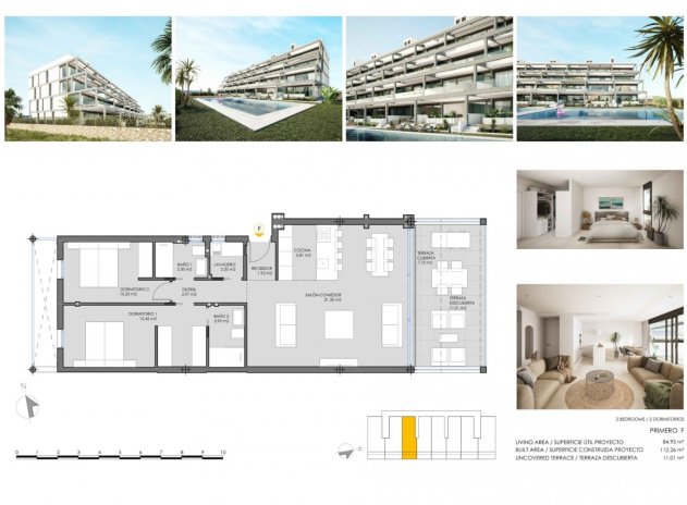 Neue Gebäude - Wohnung - Cartagena - Mar de Cristal