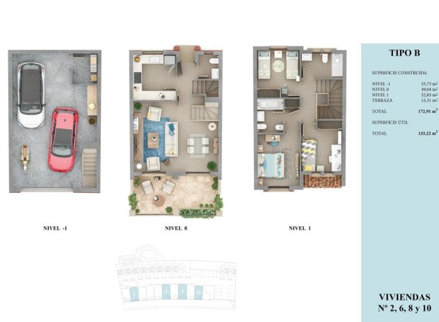 Nieuwbouw Woningen - Rijwoning - Almuñecar - Torrecuevas