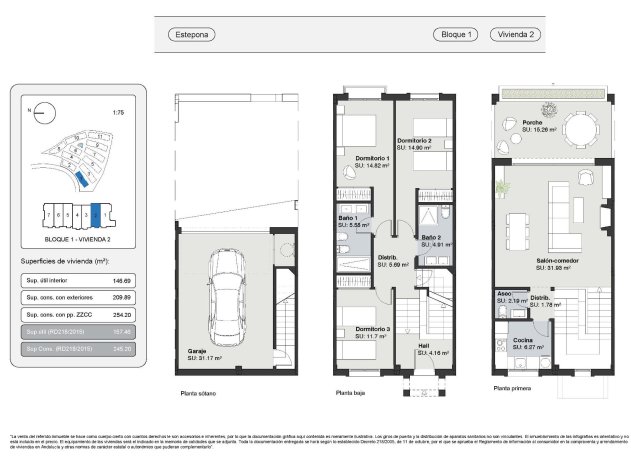 Nieuwbouw Woningen - Rijwoning - Estepona - Azata Golf
