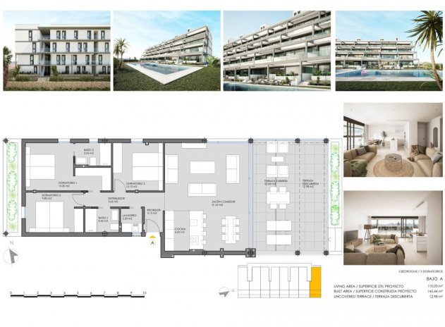 New Build - Apartment / flat - Cartagena - Mar de Cristal