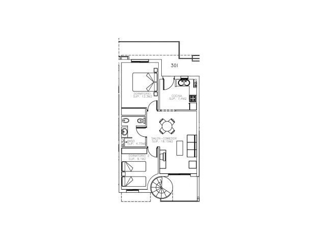 Nieuwbouw Woningen - Appartement - Aguilas - Collados