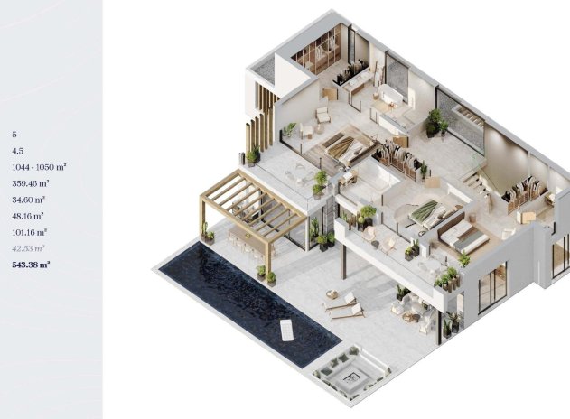 Nieuwbouw Woningen - Villa - Estepona - Bel Air