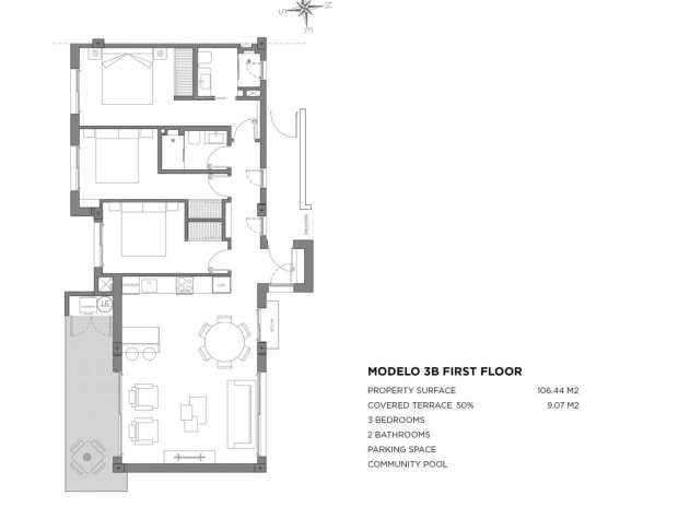 Nieuwbouw Woningen - Appartement - Los Alcazares - Parque Diana