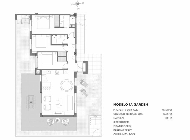 Nieuwbouw Woningen - Appartement - Los Alcazares - Parque Diana