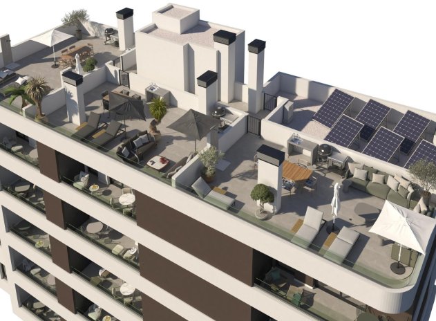 Nieuwbouw Woningen - Appartement - Santa Pola - pueblo