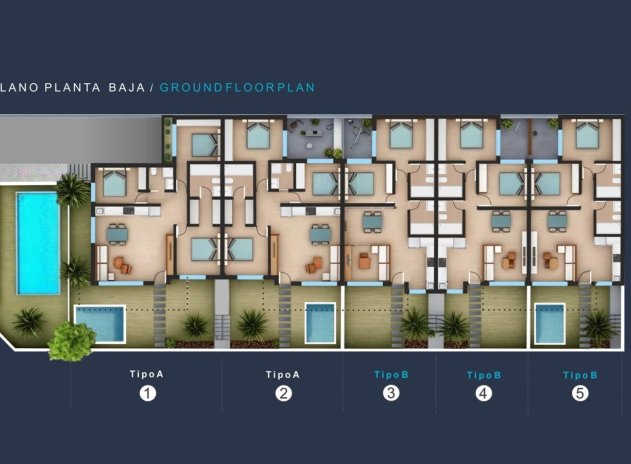 Nieuwbouw Woningen - Appartement - San Pedro del Pinatar - Los Pinos