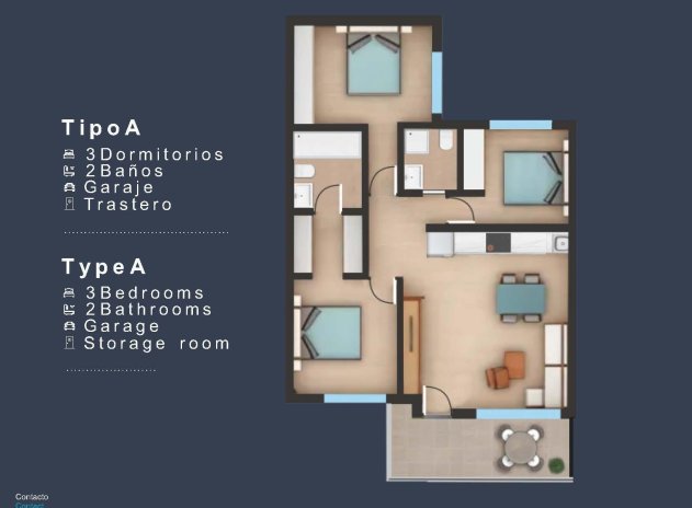 Nieuwbouw Woningen - Appartement - San Pedro del Pinatar - Los Pinos