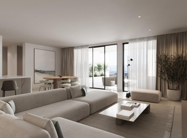 Obra nueva - Apartamento / Piso - Estepona - Resinera Voladilla