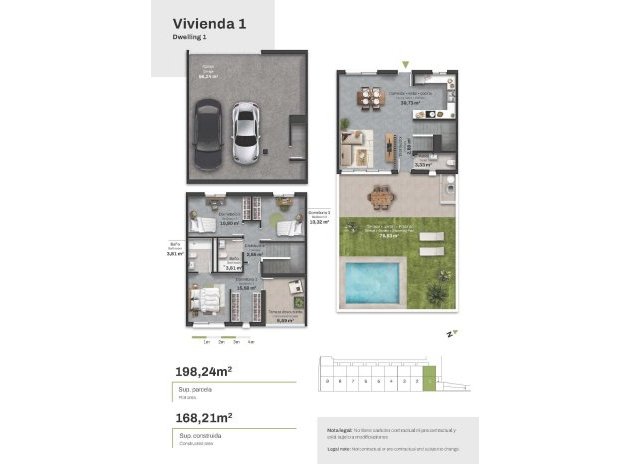 Nieuwbouw Woningen - Rijwoning - Mojacar - Descargador