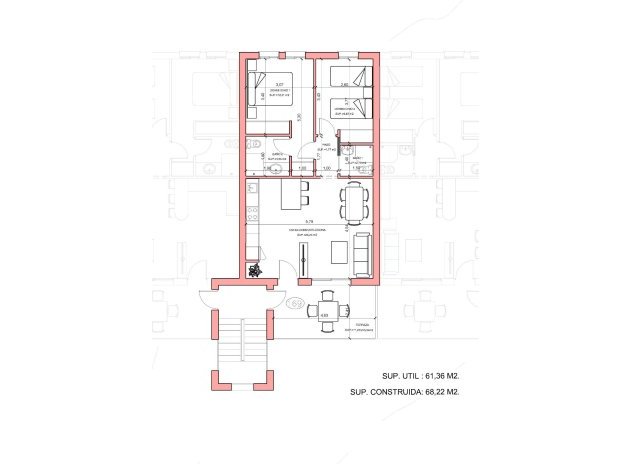 Nouvelle construction - Appartement - Fuente Álamo - Fuente Alamo