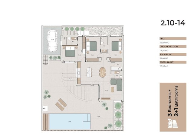 Nieuwbouw Woningen - Villa - Algorfa - La Finca Golf